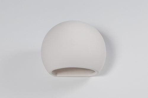 Sollux wandlamp Globe - 1 lichts - 11  x 14.5   cm - wit - vtwonen shop