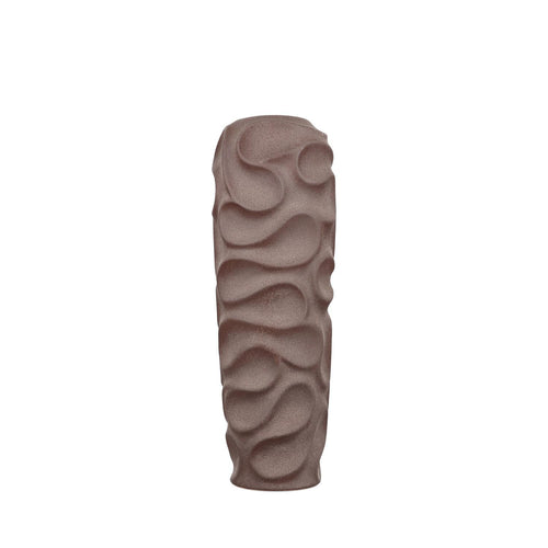 S|P Collection - Vaas 15xH44cm espresso brown Rivu