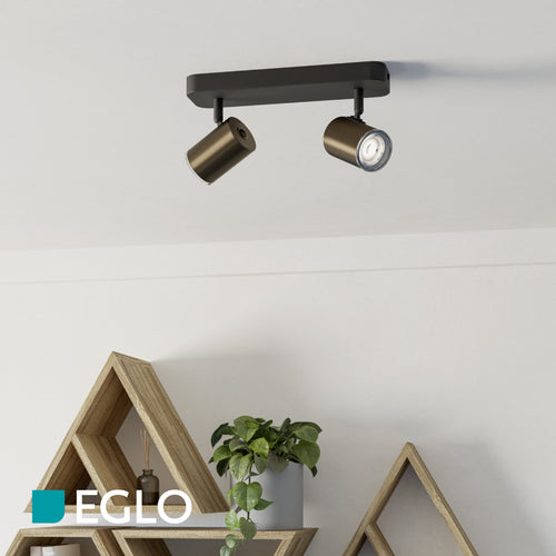 EGLO spot Consuma 1 - gu10 - 28 cm - brons