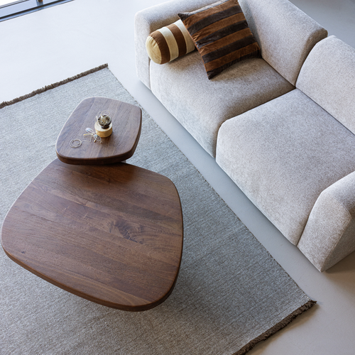 WOOOD salontafel Nodu - Mangohout - Bruin - 39x99x83