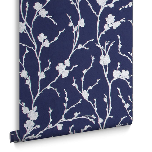 Graham & Brown Vliesbehang - Meiying Cobalt - 10mx53cm - vtwonen shop