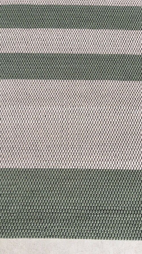 AFK Living vloerkleed Tiago - handgemaakt - Gerecycled katoen - 140 x 200 cm - vtwonen shop