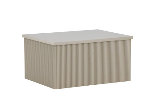 BRAM  bijzettafel Graus - beige - 80 x 60 cm