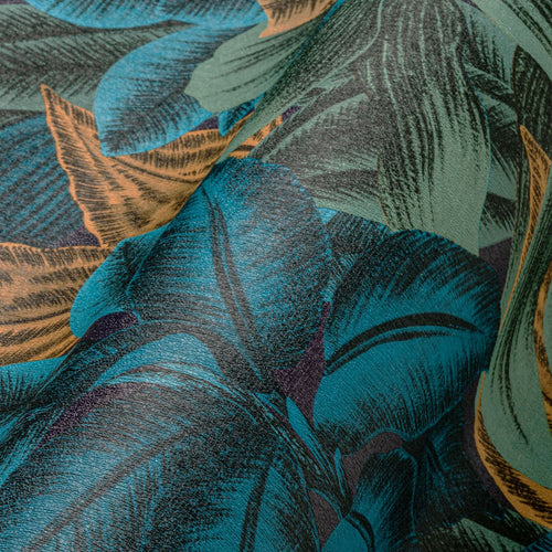 Livingwalls behang jungle-motief blauw, oranje, lila paars en groen - 53 cm x 10.05 m - AS-392221 - vtwonen shop