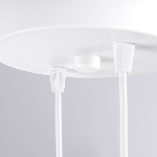 Sollux Lighting Hanglamp HALO 2P wit - 15x15x120cm