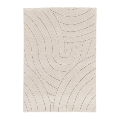 AFK Living vloerkleed  Halo - reliëfeffect - beige - 200 x 290 cm