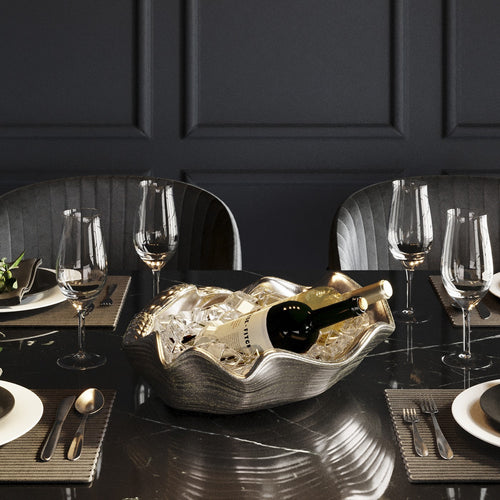 Kare Design Serveerschaal zeeschelp zilver - vtwonen shop