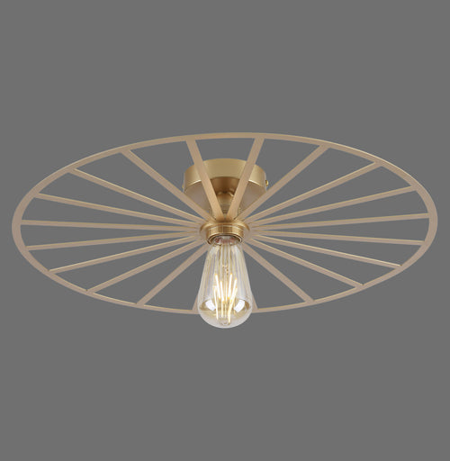 Paul Neuhaus plafondlamp Isabella - 1 lichts - 50  x 8.5   cm - goud - vtwonen shop