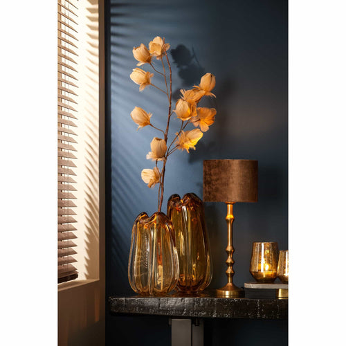 Light & Living lampenkap Gemstone - bruin - 20x20x15cm - vtwonen shop