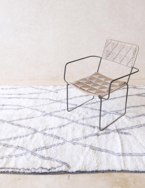 AFK Living vloerkleed Berber - handgemaakt - Wol - 152 x 260 cm