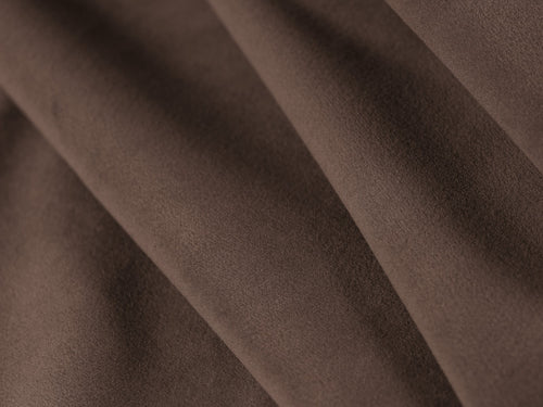 Cosmopolitan Design Converteerbare bank Kemi 3-zits, flueel chocolade - 95x206x70cm