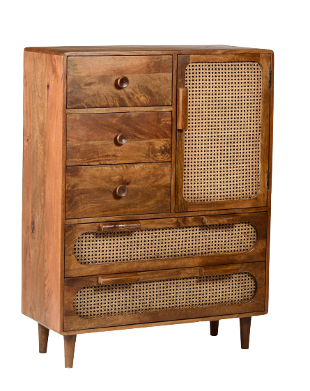 Brix ladekast Anna - 87cm - mangohout