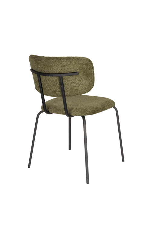 Housecraft Living Jaze Eetkamerstoelen Groen - Set van 2 - vtwonen shop