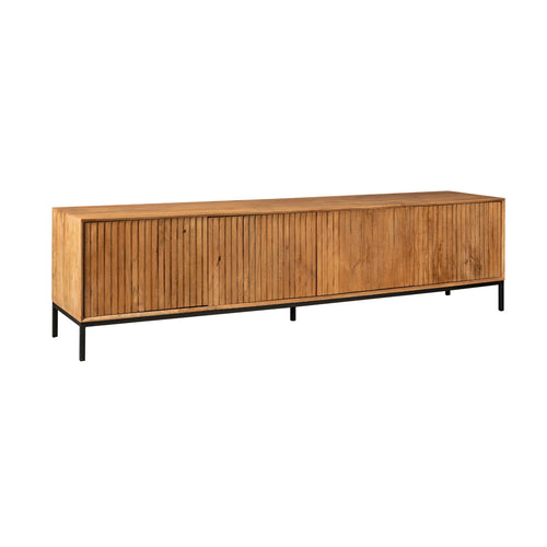 StarFurn Tv-meubel Madison - Naturel Hout - 210x45x55cm - vtwonen shop