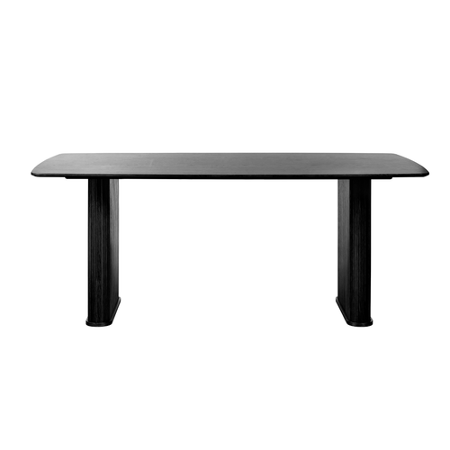 Rebellenclub Eetkamertafel Taree - 190 x 100 cm - Zwart - vtwonen shop