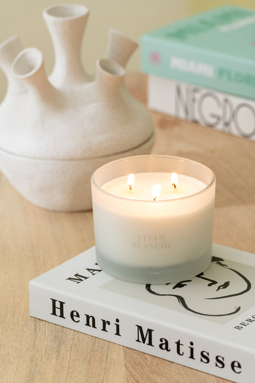 J-Line vaas Koraal - keramiek - wit - small - Ø 17 cm - vtwonen shop