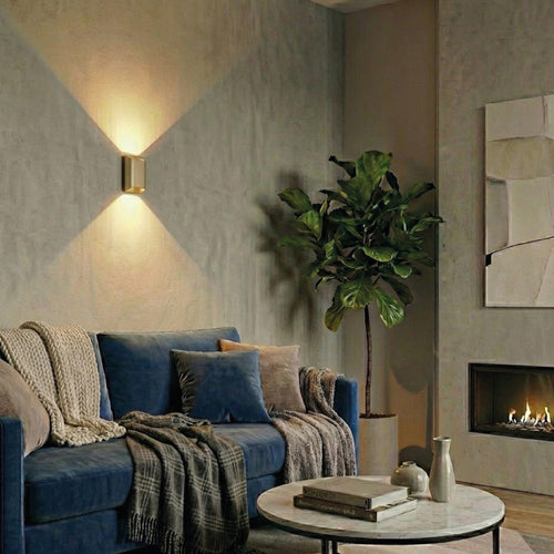 Artdelight Wandlamp Diaz S - Champagne - Dim To Warm