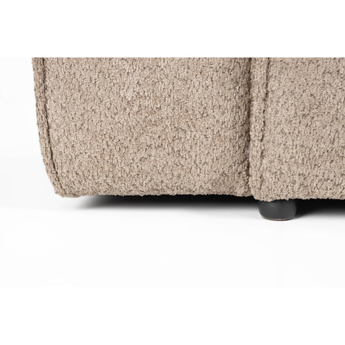 Zuiver James 3-zitsbank Chaise Longue Rechts Taupe