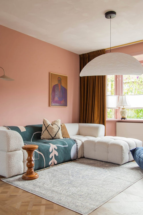 Interieur05 Vintage vloerkleed Ethel Groen/Blauw - 230 x 160 cm