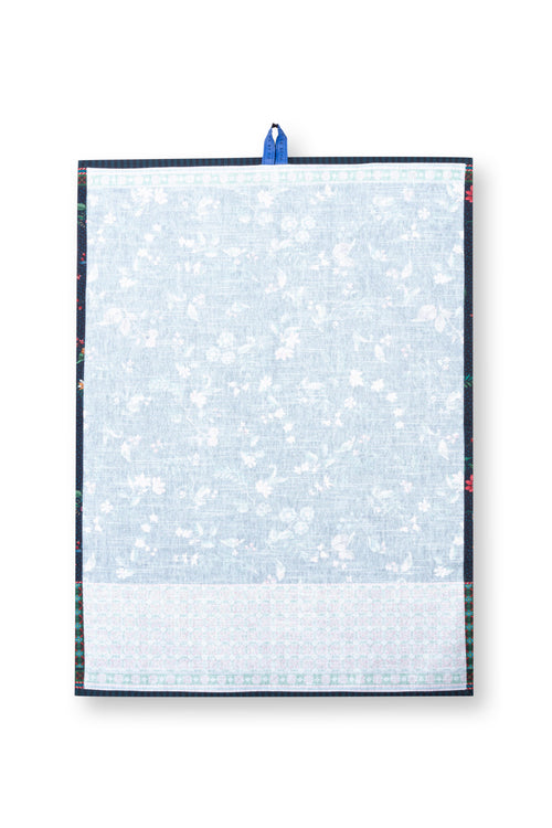 Pip Studio - Berry Blues Blue - Set van 2 Theedoeken - 50x70cm