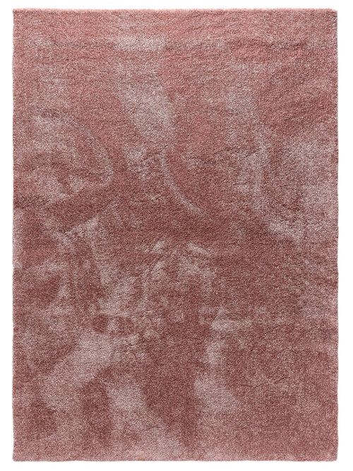 benuta wasbaar shaggy vloerkleed Melvin - roze - 140x200 cm
