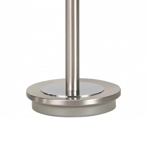 Highlight tafellamp Touch - 1 lichts - 30  x 35   cm - mat-chroom - vtwonen shop