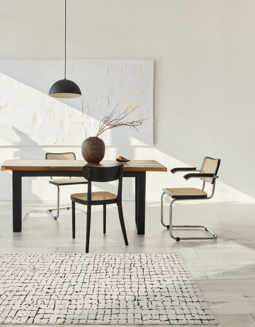 AFK Living vloerkleed Obsidian - reliëfeffect - zwart - 160 x 230 cm - vtwonen shop