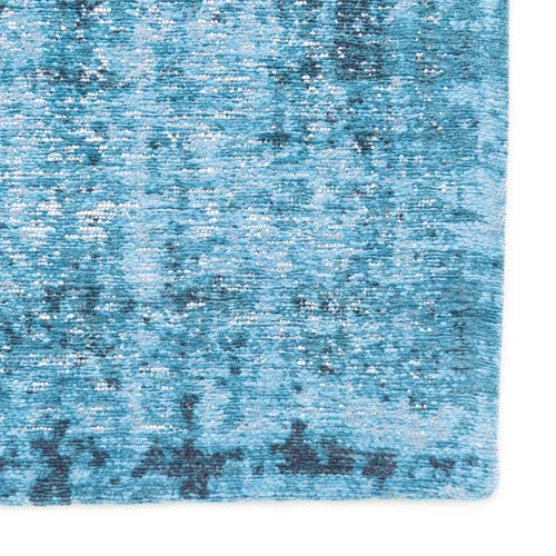 Louis De Poortere vloerkleed Storm - blauw - 80x150cm