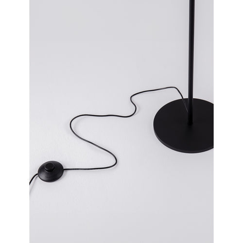 Nova Luce LOGOS Geïntegreerde LED-vloerlamp Sandy Black LED 9W 621lm 3000K Aan/uit-schakelaar