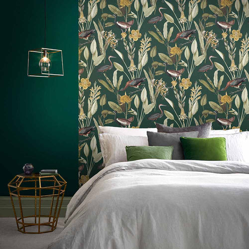 Graham & Brown Vliesbehang - Glasshouse Groen