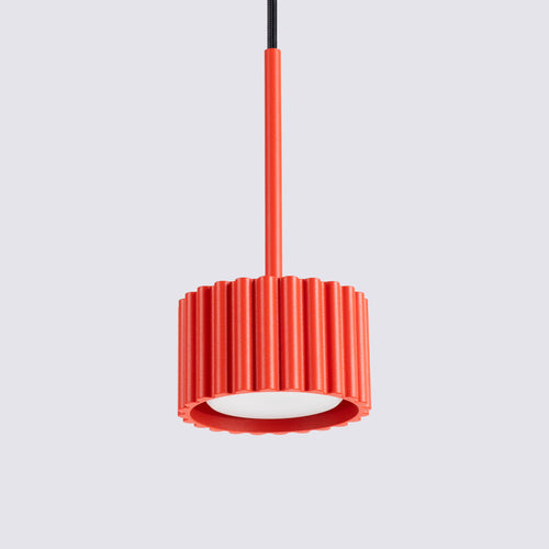 Sollux Lighting Hanglamp AURA 1 rood Gx53 - 10x10x125cm