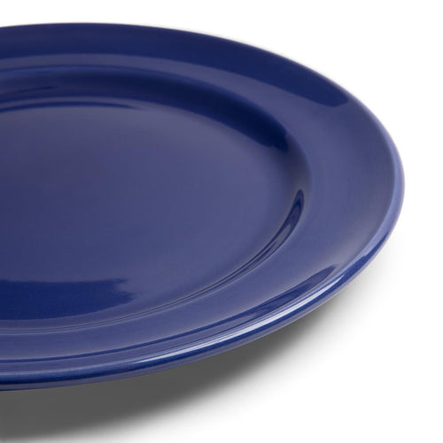 Royal Boch Solids bord - donkerblauw - Ø21cm - set van 6