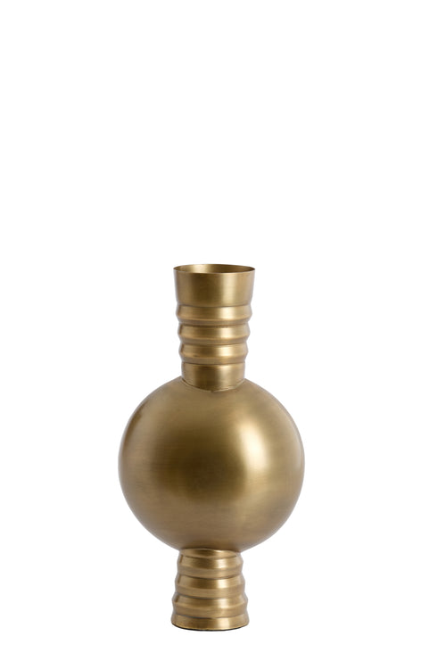 Light & Living vaas KAVANSI - Ø14x40cm - brons - vtwonen shop