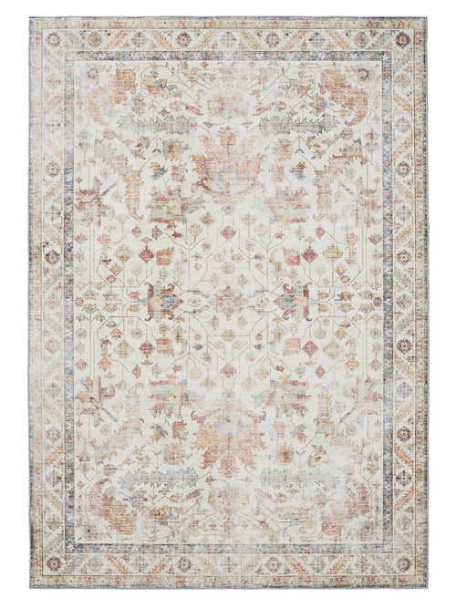 benuta wasbaar vloerkleed George - veelkleurig/beige - 300x400 cm
