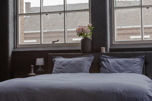 Ten Cate premium - dekbedovertrekset - 140x200/220 - 100% linnen - blauw - vtwonen shop