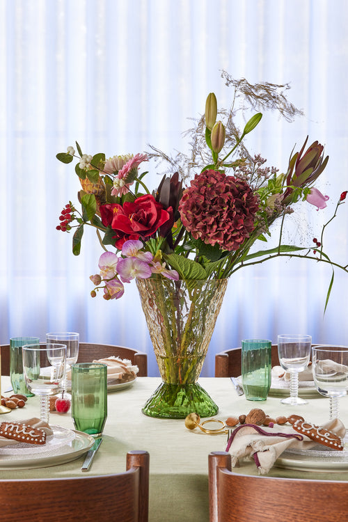 Hübsch dinerbord Amare - steenpoeder - ø28xh2cm - vtwonen shop