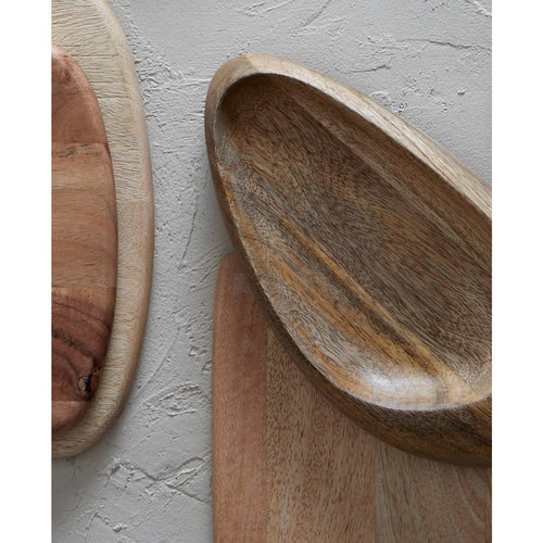 Light & Living schaal FAFE - 30x15x4cm - bruin