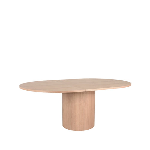 LABEL51 Eettafel Oliva - Naturel - Uitschuifbaar - 150/200x130x78cm