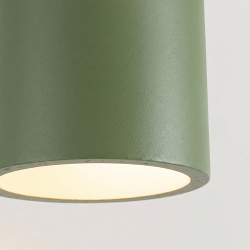 Sollux Lighting Wandlamp ORBIS 1 olijfgroen - 10x12x10cm