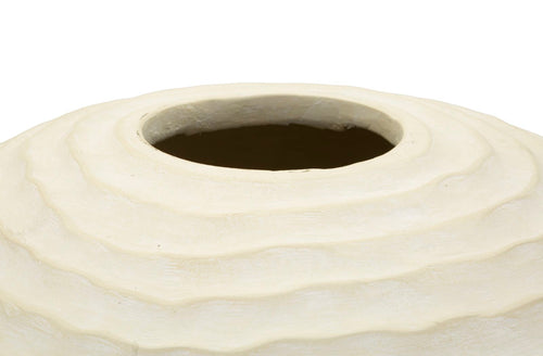Crème magnesium vaas 39x56 cm