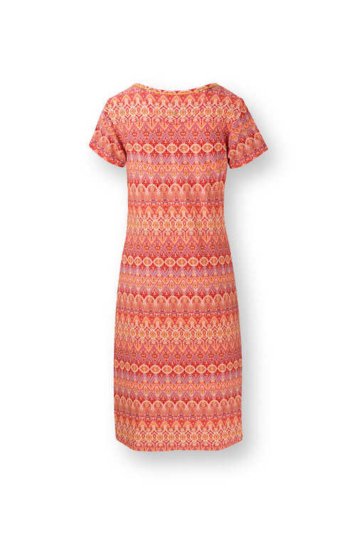 Pip Studio - Daniela Nachthemd - Dames - Ashanti - Rood - L - vtwonen shop