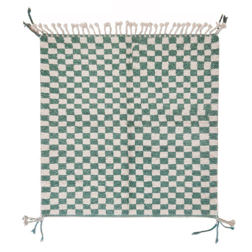 AFK Living vloerkleed Berber - handgemaakt - Wol - 212 x 193 cm