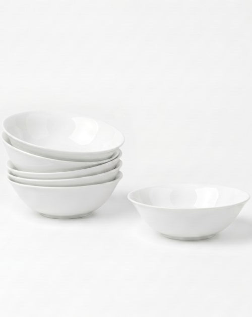 vtwonen - Saladekommen - Wit - 23 cm - Set van 6