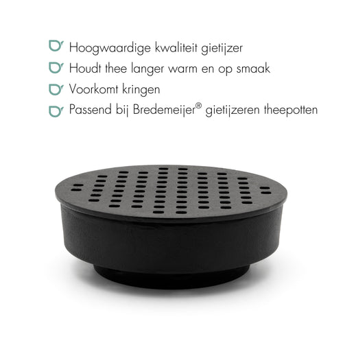 Bredemeijer - Theelicht Yixing zwart