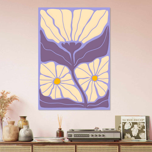 Artfulprints Poster Matisse - Soft bloom   - 50x70 cm - Paars