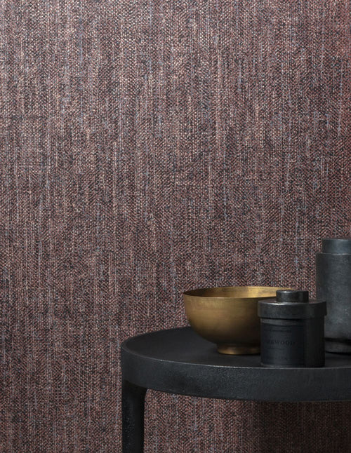 Masureel behang effen bruin - 53 cm x 10.05 m - 630880