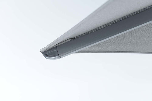 Hawaii King pole parasol - 400x400 cm - carbon black - donker grijs - vtwonen shop