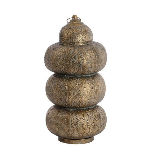 Light & Living tafellamp KAITO - bruin - Ø25x52cm - vtwonen shop