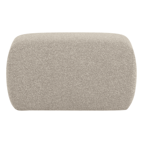 WOOOD poef Mojo Base - Bouclé - Beige Melange - 45x84x64