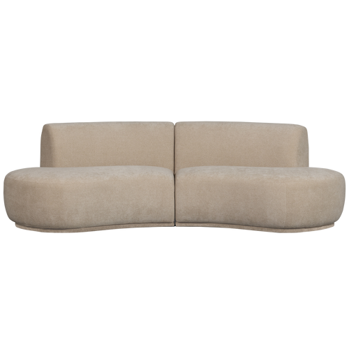 WOOOD bank Batavier - Polyester - Naturel - 75x336x180 - vtwonen shop